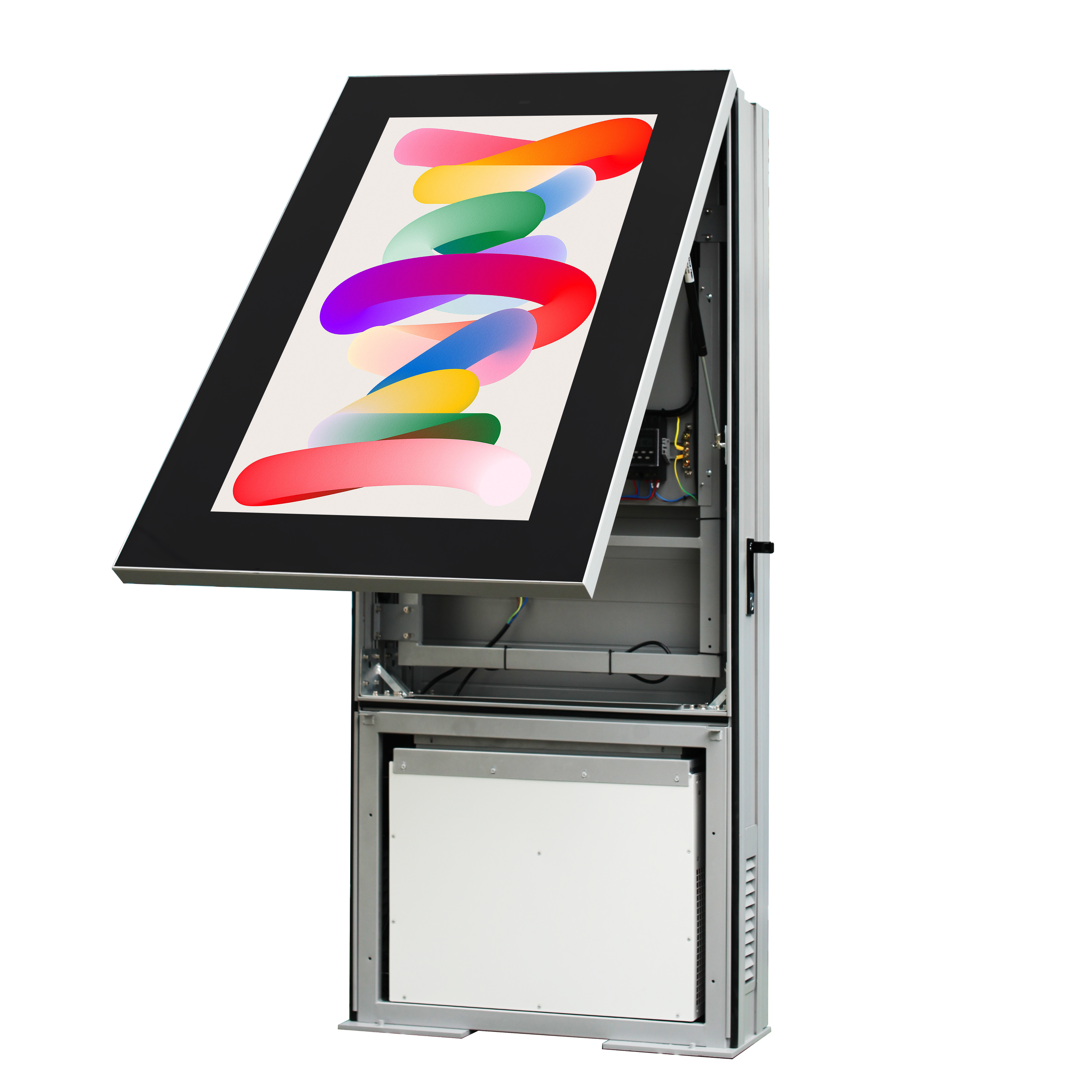 CITY TOTEM LCD con AIRE ACONDICIONADO