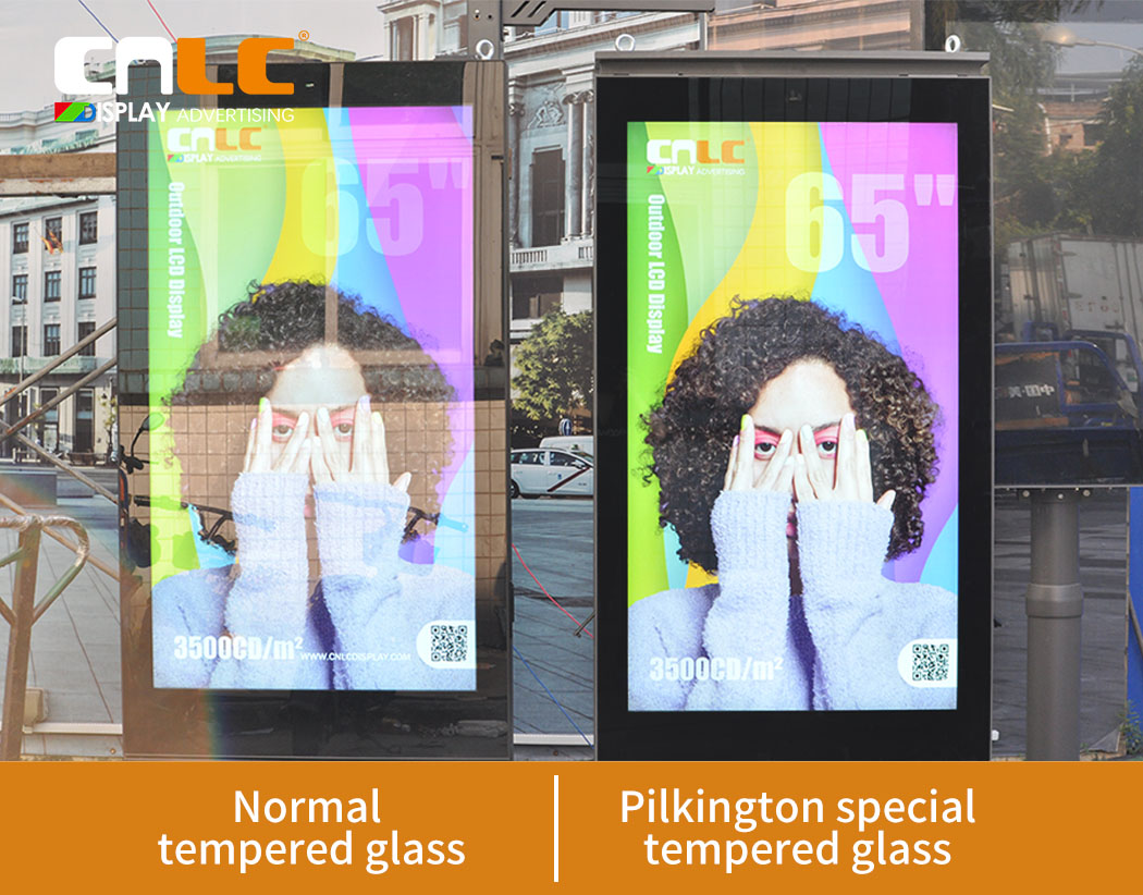 Bus Stop LCD Advertising Display