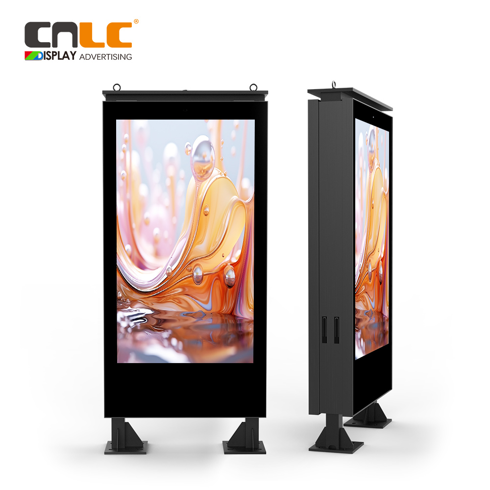 Pantalla LCD para exteriores con carcasa de aluminio para estación de autobuses