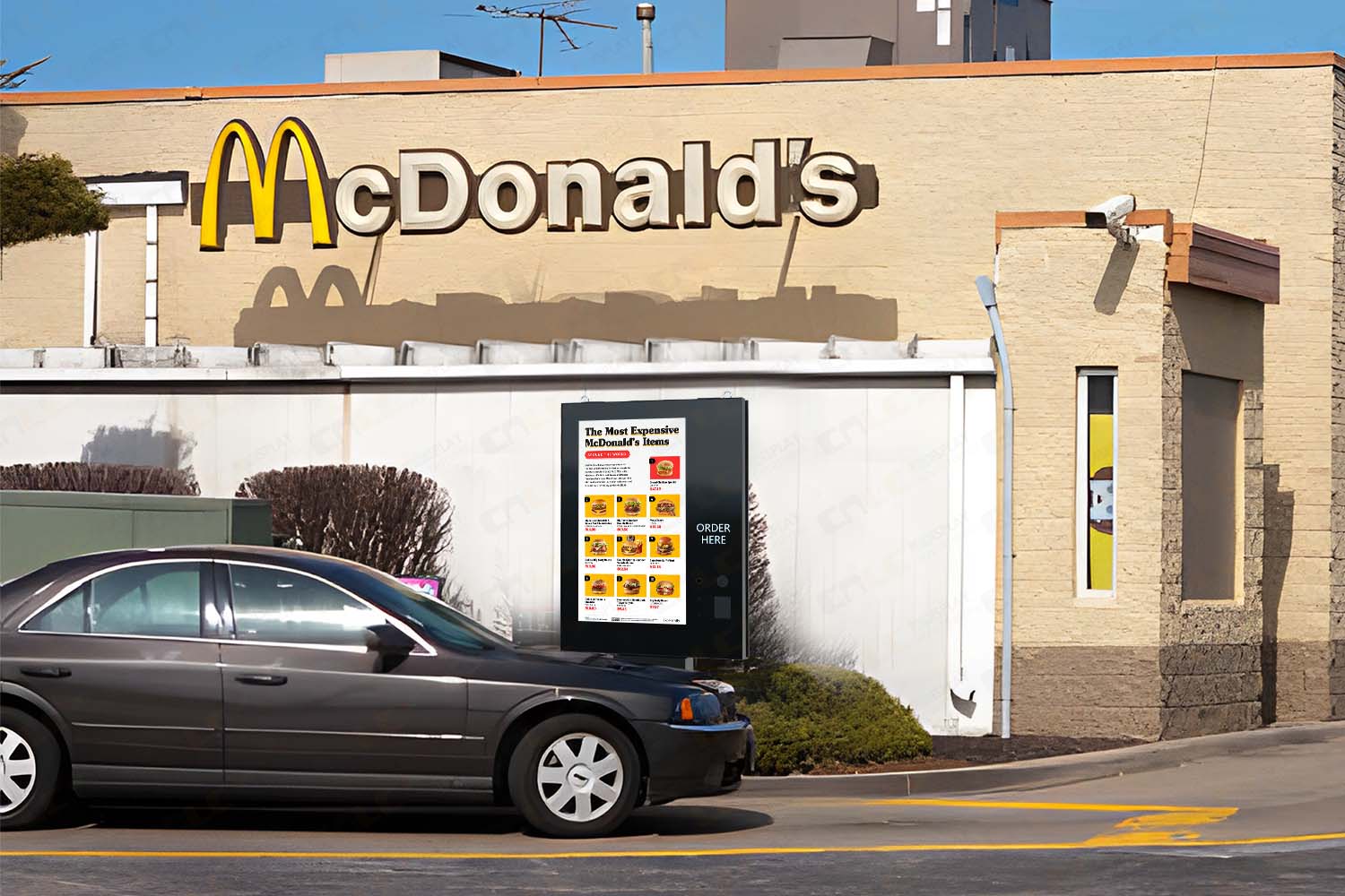 Drive-thru Menu Board