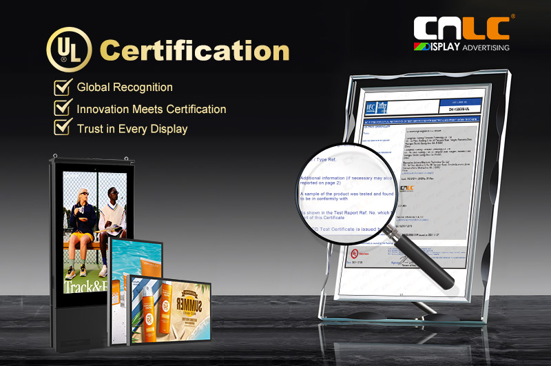 El monitor LCD de alto brillo CNLC obtiene la certificación UL: sólida garantía de seguridad y calidad
