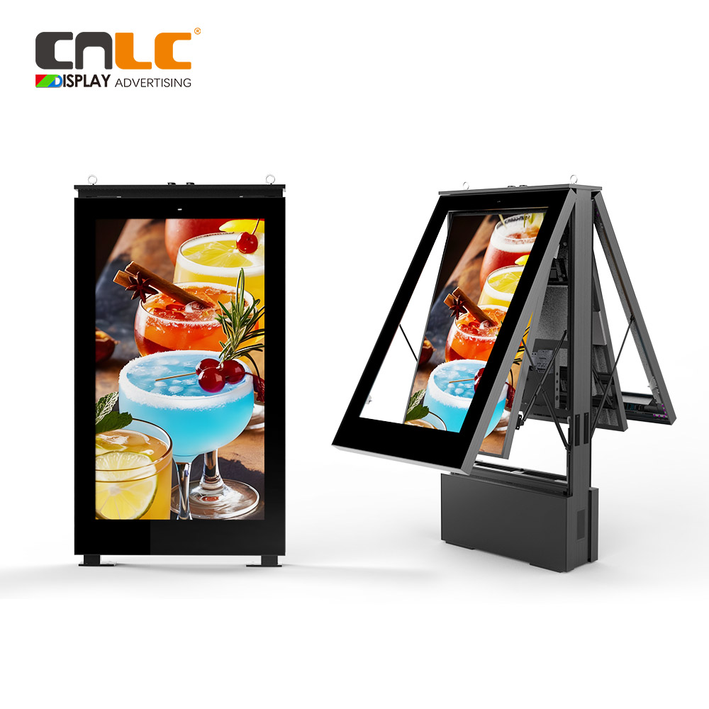 Pantalla LCD para exteriores de alto brillo de 3500 nits con carcasa de aluminio y disipación de calor