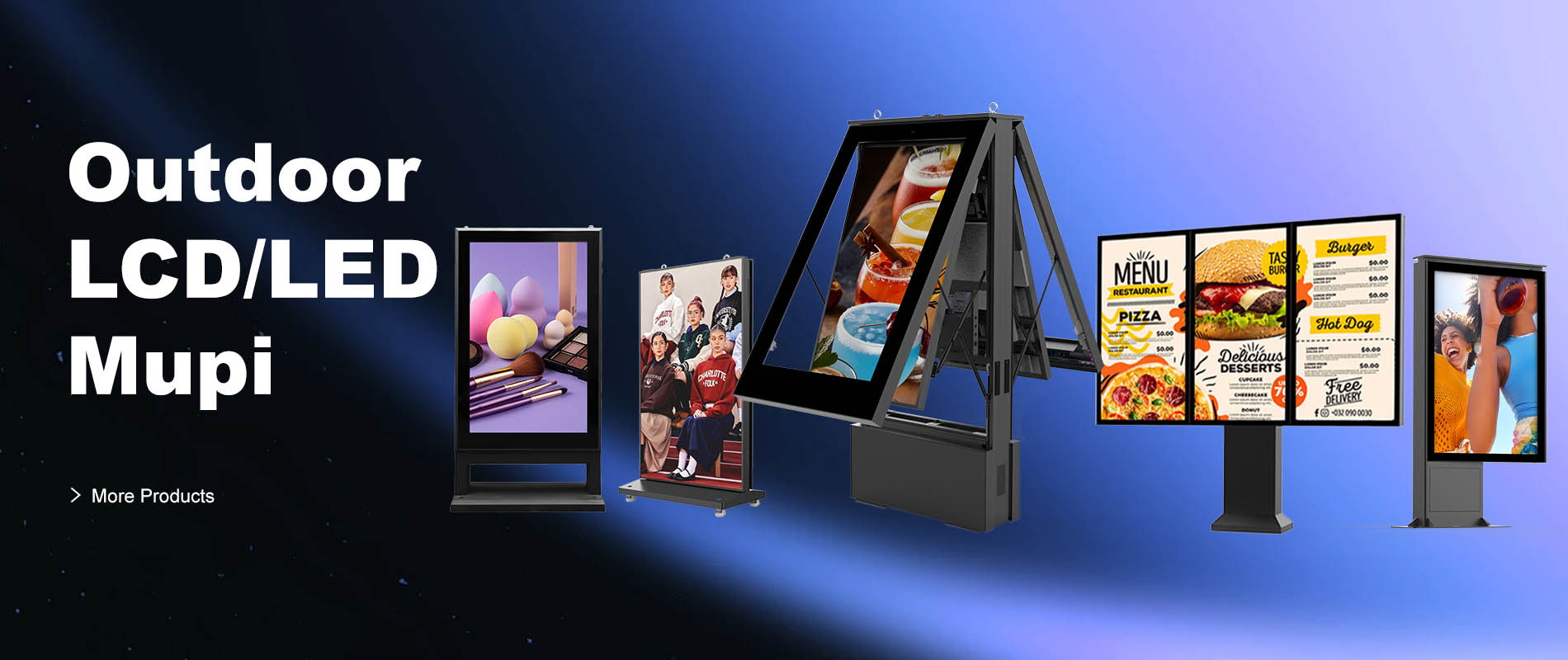 Pantalla LCD/LED para exteriores