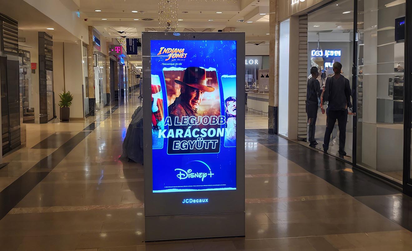 Europa: pantallas LCD para interiores de 65 pulgadas