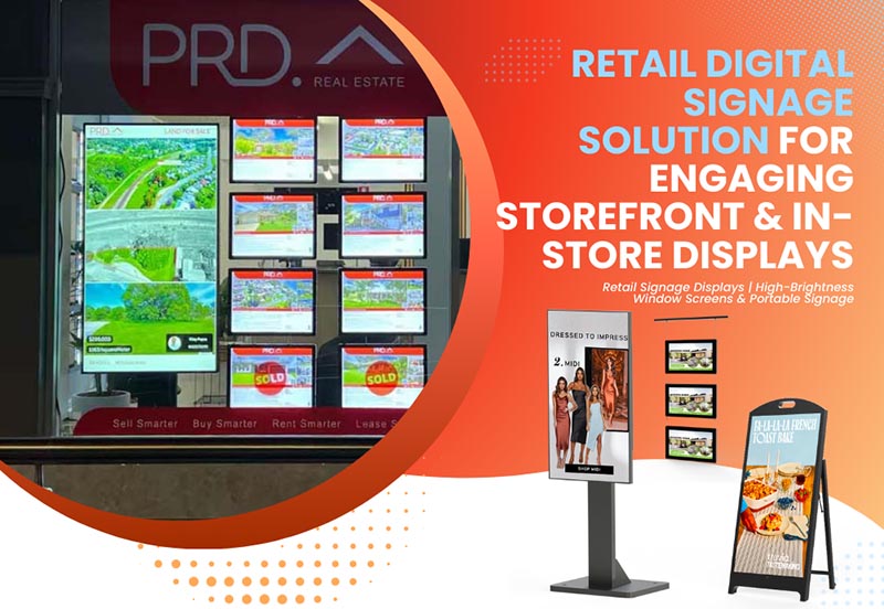 ¡Transforme su espacio comercial con la señalización digital CNLC!