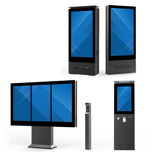Pantalla de publicidad LCD para exteriores