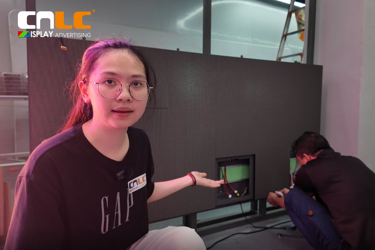 Gabinete LED fijo de aluminio ligero de 4,5 kg | Pantalla sin juntas y duradera