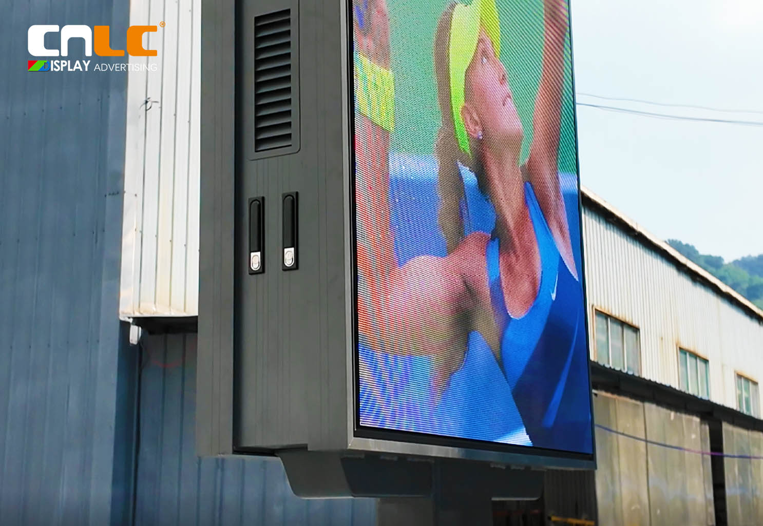 Aluminum outdoor led display