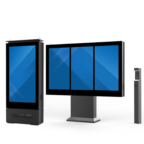 Pantalla de publicidad LCD para exteriores