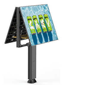 Cartelera publicitaria LED grande