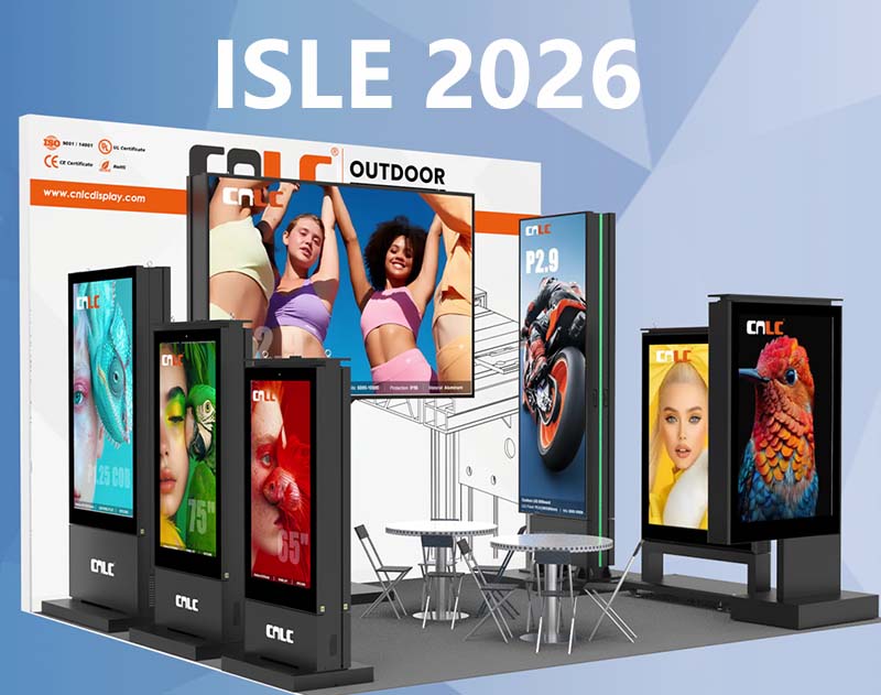 Conozca a CNLC en Shenzhen ISLE 2026: Soluciones de señalización digital para exteriores en exhibición