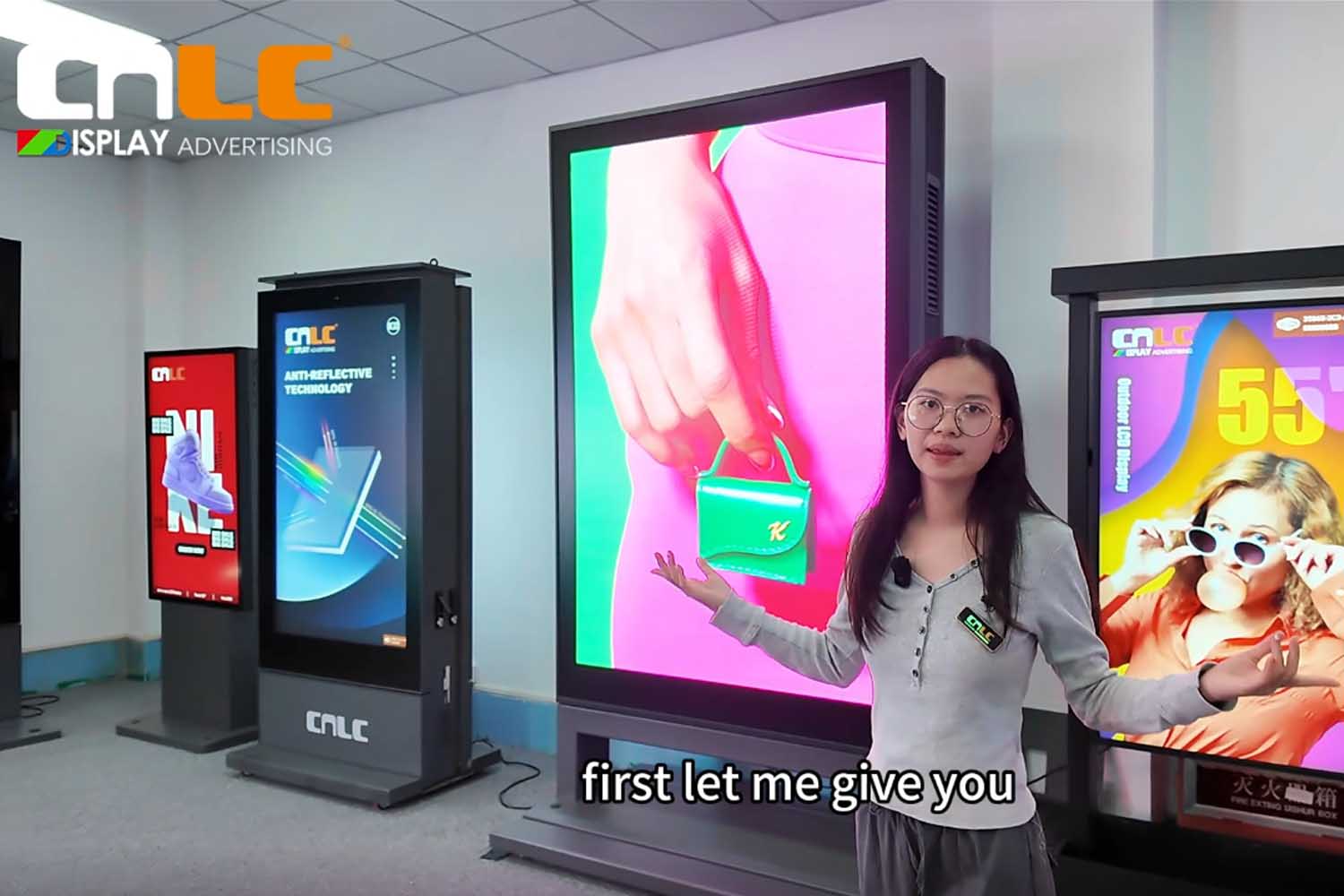 Bienvenido al Showroom de CNLC: Descubra nuestras soluciones de señalización digital LED y LCD.