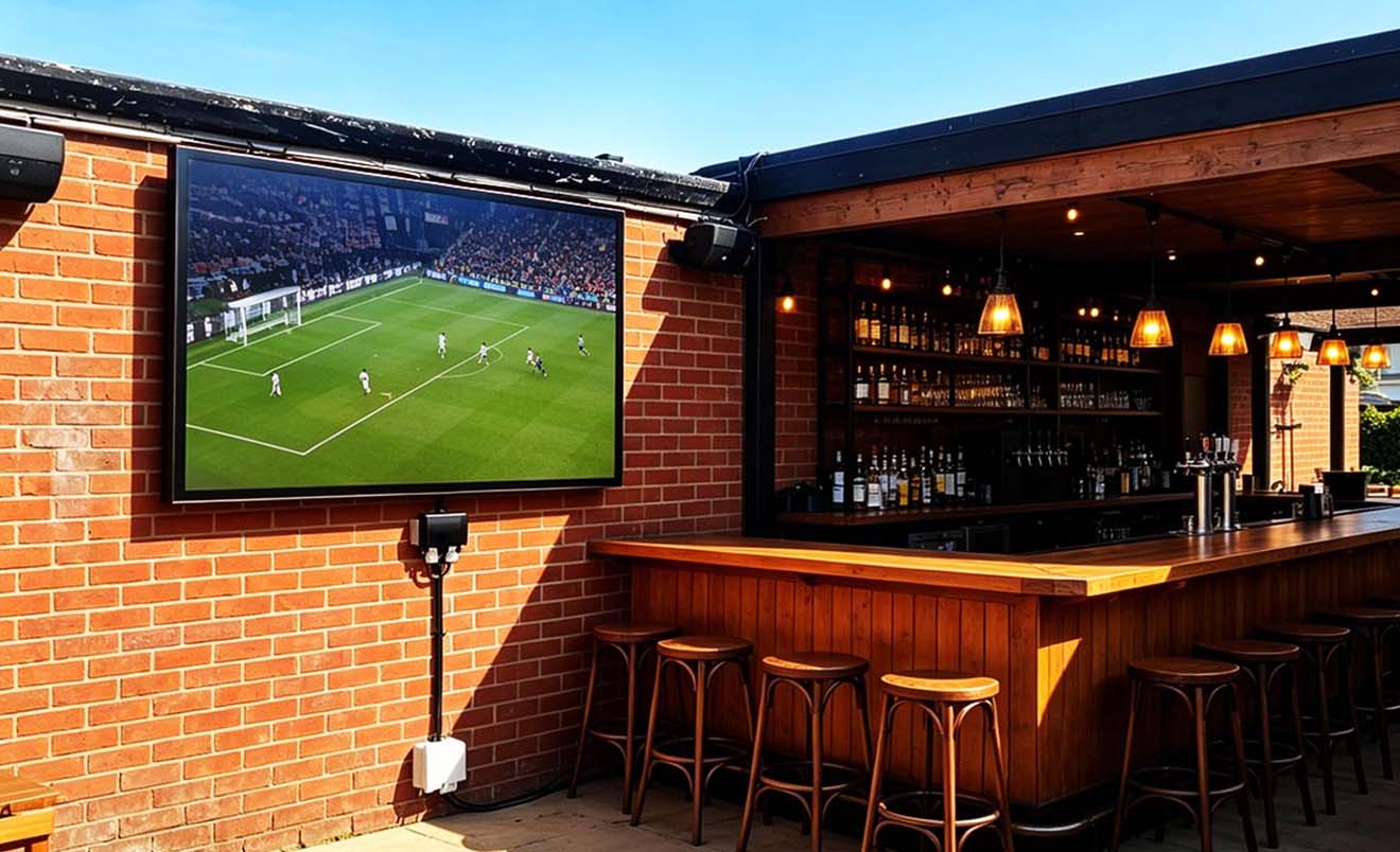 Europe 300-Unit Outdoor LCD Digital Signage Project for DOOH Advertising