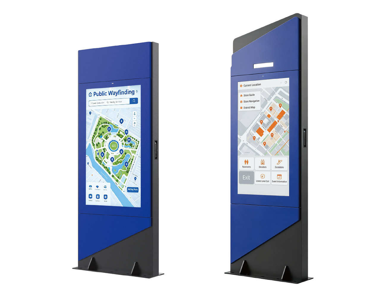 outdoor kiosk models, customized kiosk solution, touchscreen terminal options