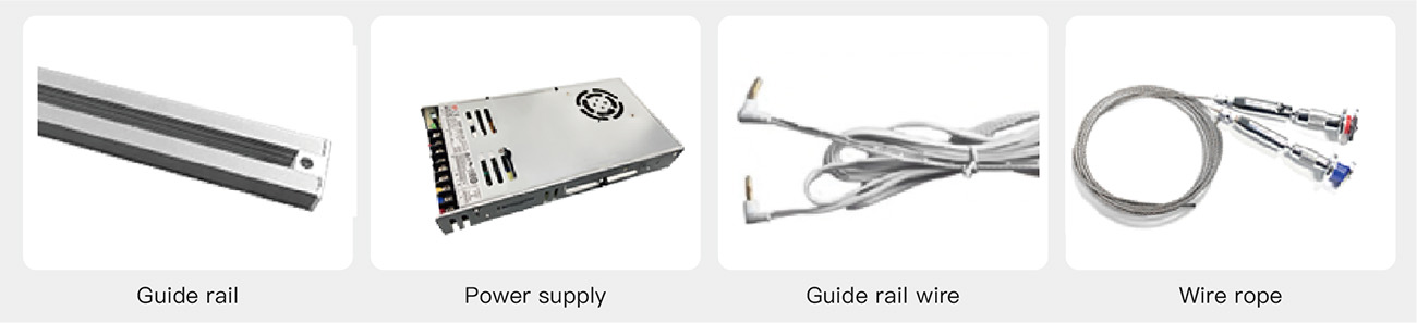 LCD Display Mounting Accessories for Flexible Installation LCD mounting accessories, hanging display parts, digital signage installation, display mounting system