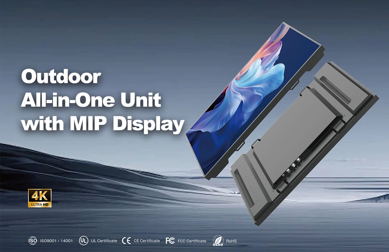 All-in-One Fine Pitch MIP LED Display with Flexible Installation Design Fine Pitch MIP LED Display for Premium Digital Signage Solutions
