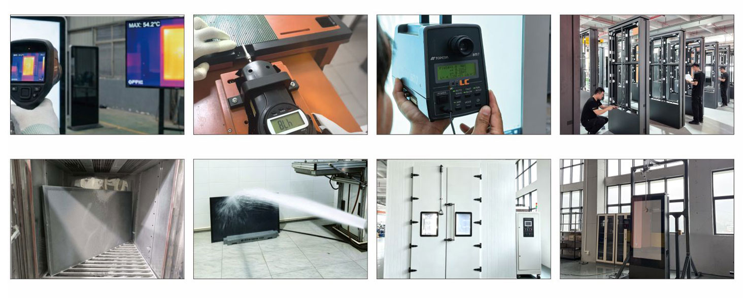 Display Reliability Testing Outdoor Display Reliability and Environmental Testing