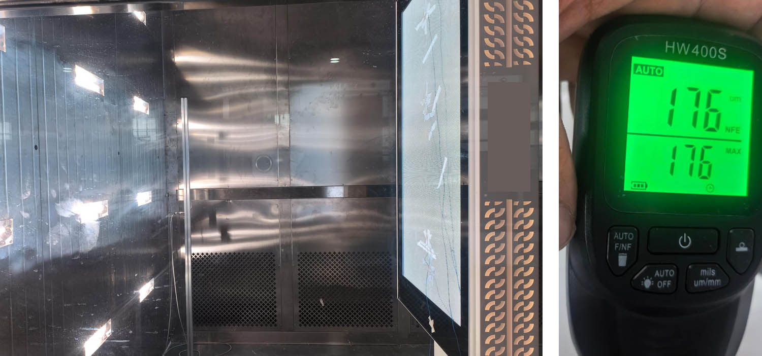 P4 outdoor LED display aluminum structure and weather-resistant powder coating