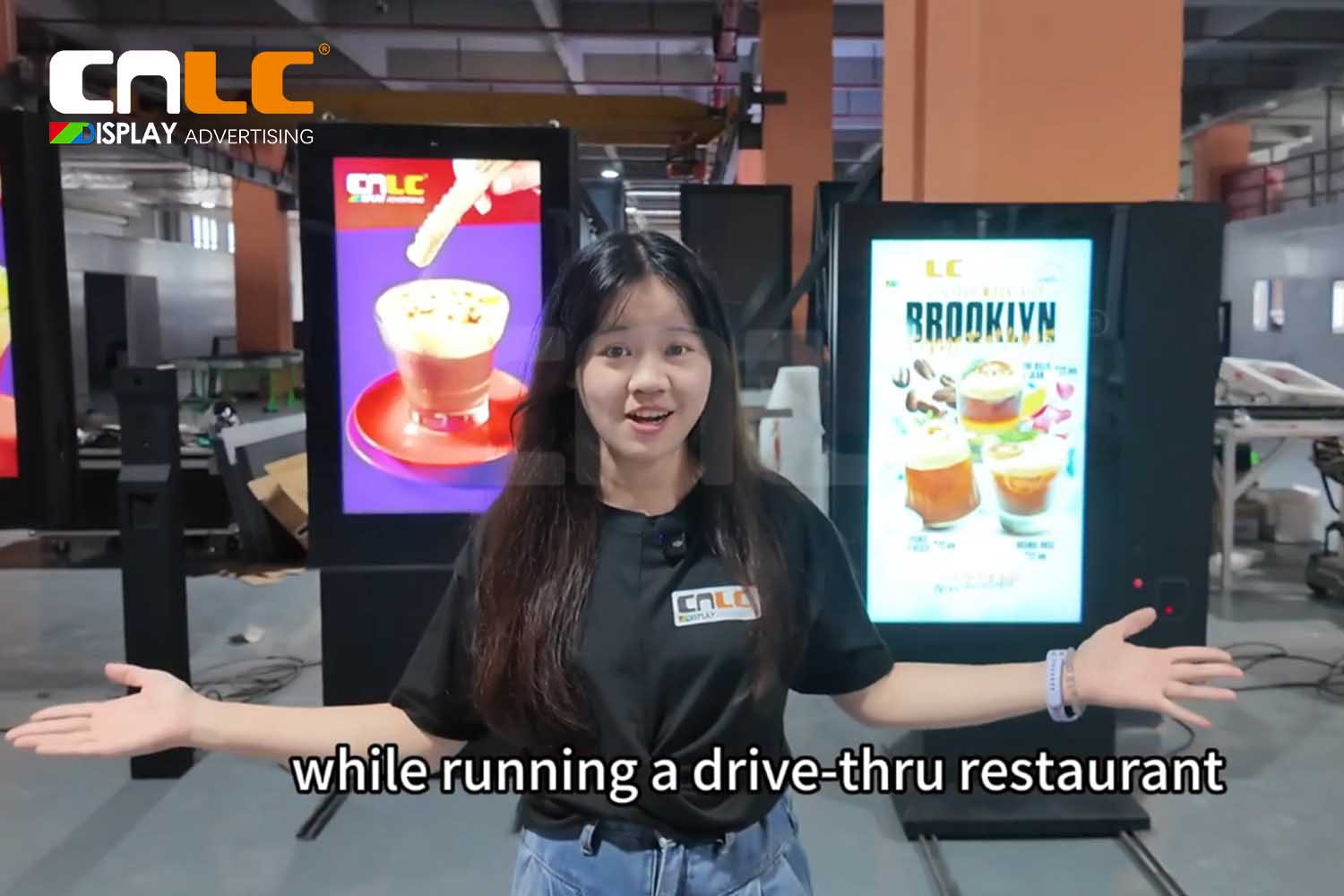 Soluciones de exhibición para el servicio de autoservicio en restaurantes