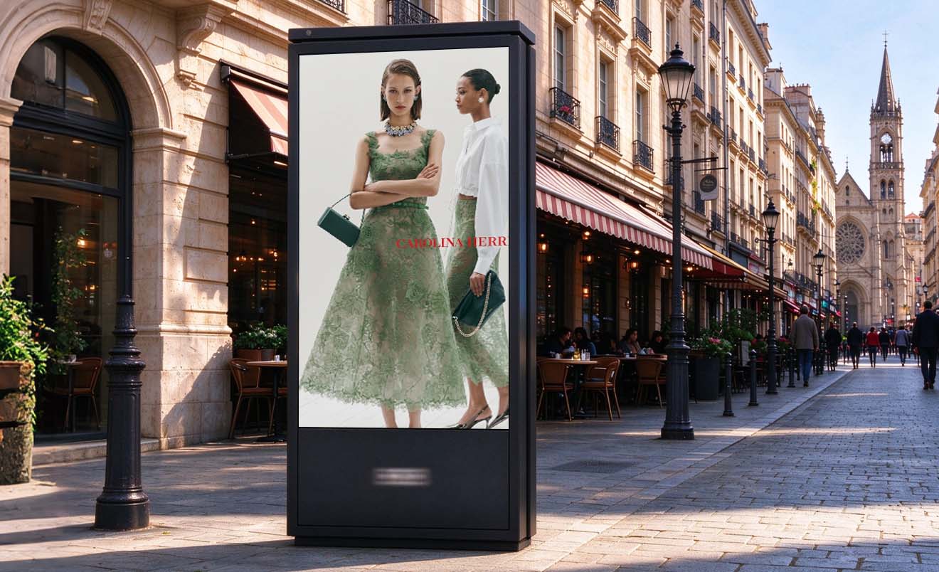 50 tótems LED exteriores P1.5 MiP en Europa